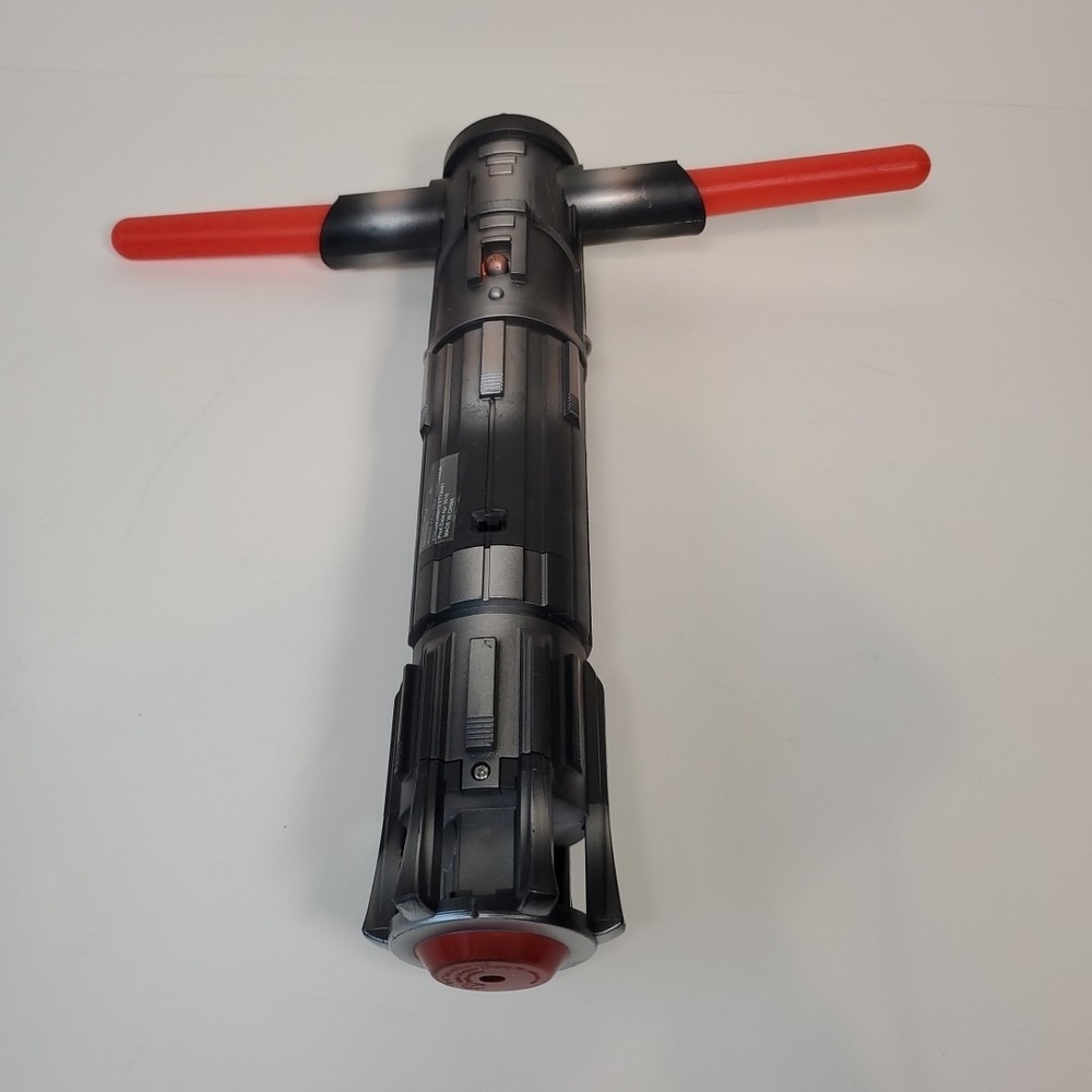 Disney Star Wars Kylo Ren Light-up Lightsaber 36" Telescoping No Sound TESTED